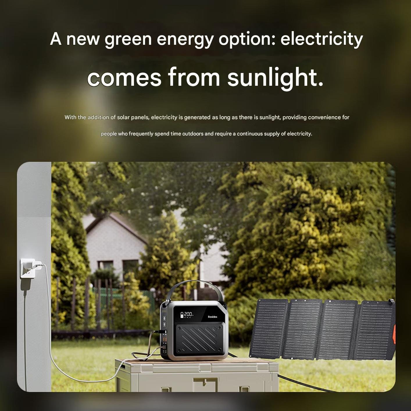 Newsmy P7 Outdoor Portable Power Bank 100W 270Wh 72000mAh - Image 4