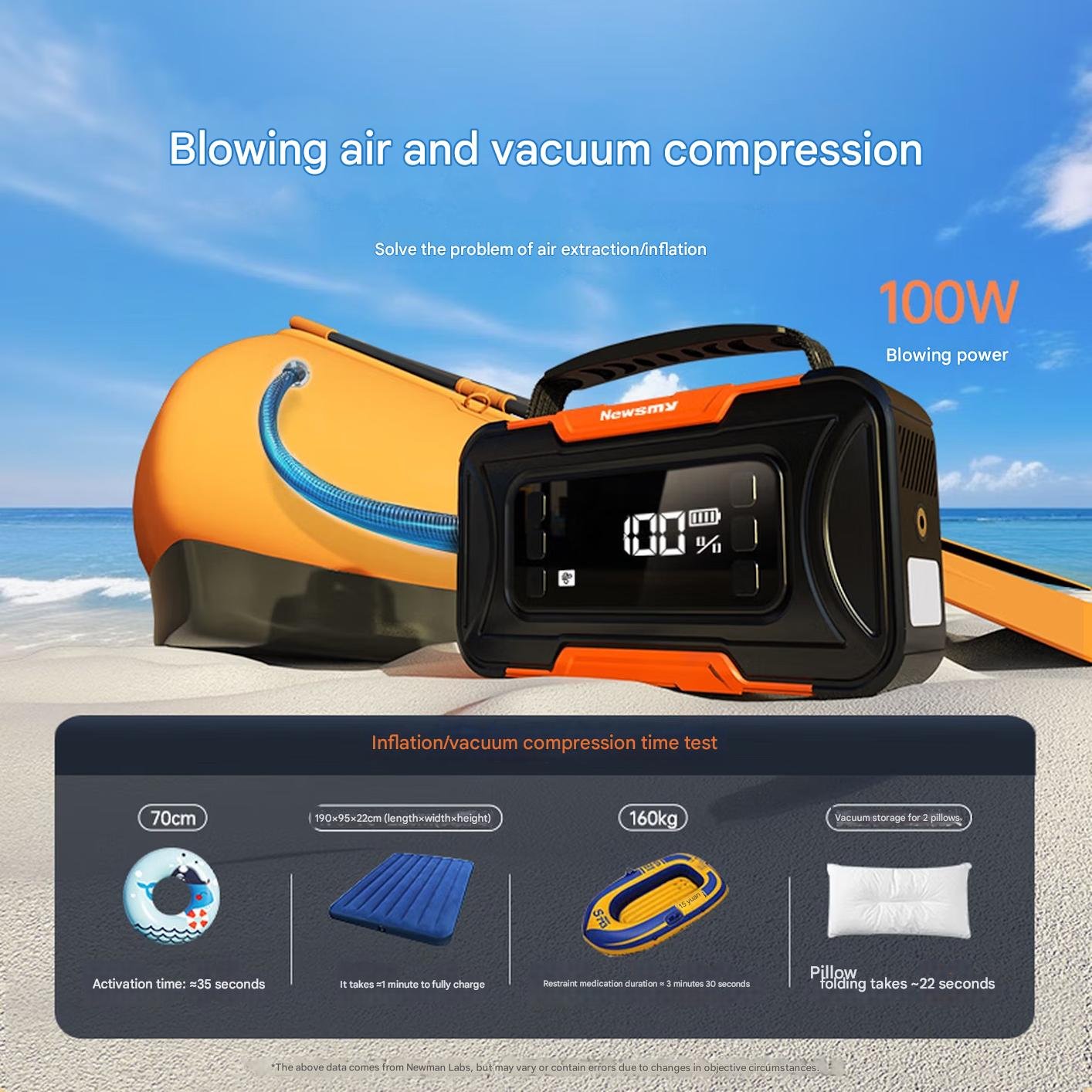 Newsmy A6 Car Emergency Portable Jump Starter - Image 5