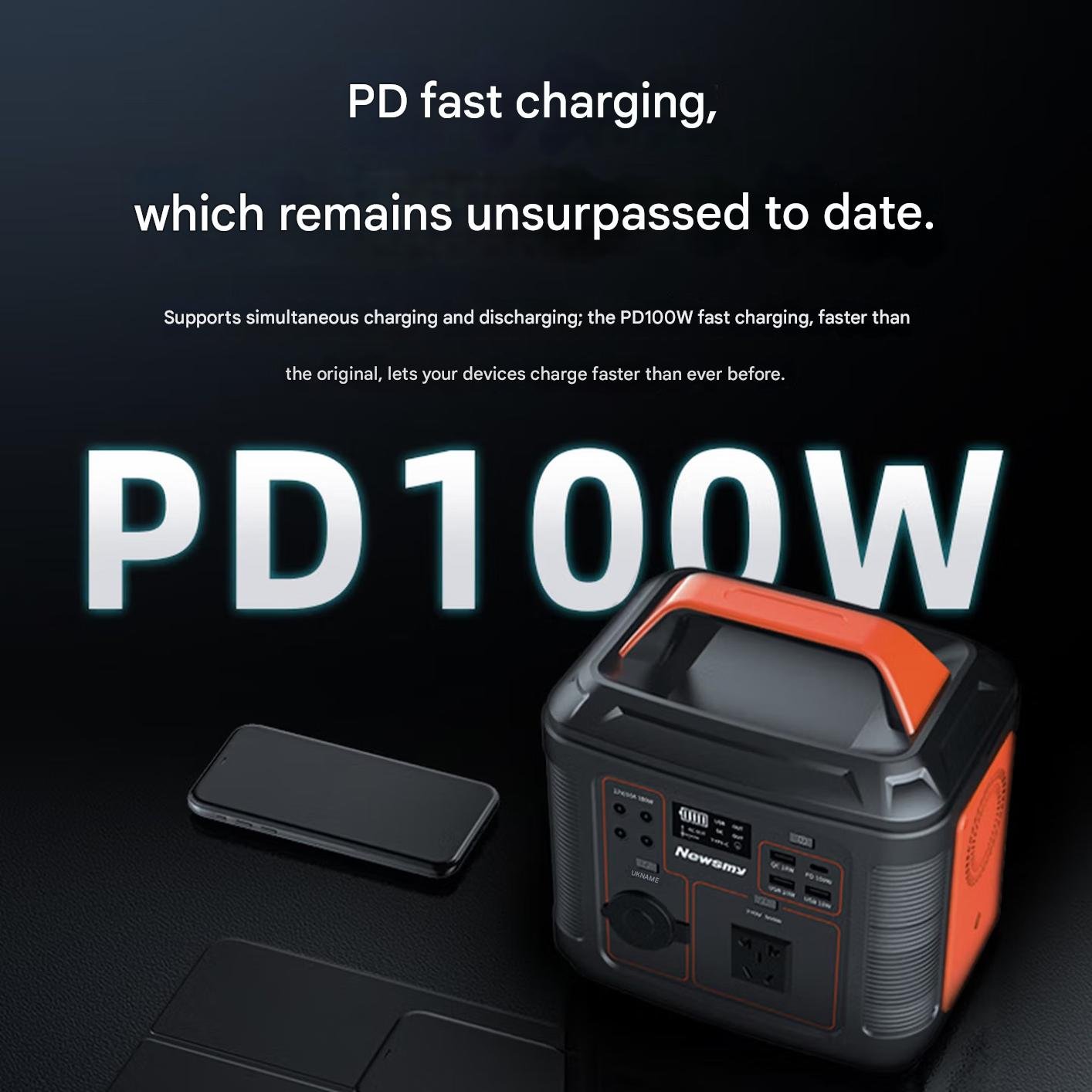 Newsmy A320 Outdoor Portable Power Bank (0.23 kWh, 300W, 236Wh) - Image 4