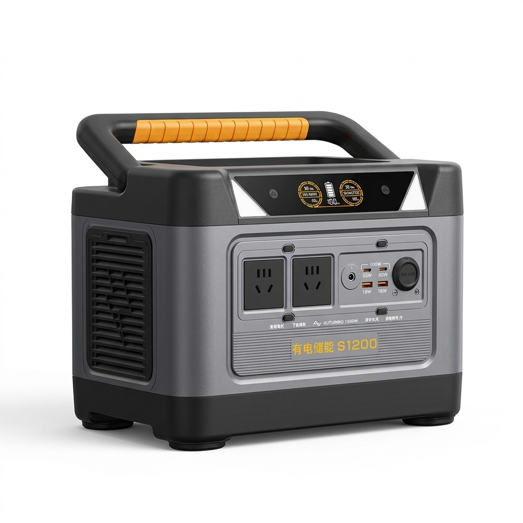 UDPOWER Portable Outdoor Power Bank (1800W 1.2kWh) - Image 2
