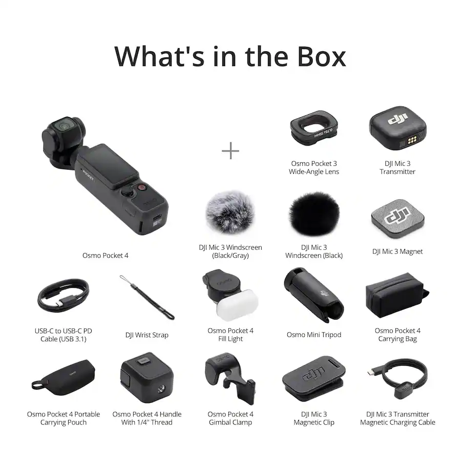 DJI Osmo Pocket 4 Creator Combo - Image 9